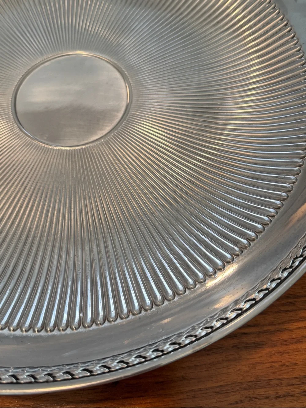 MCM Wedgwood Edme ~ Chip N' Dip - 14in Holloware Tray